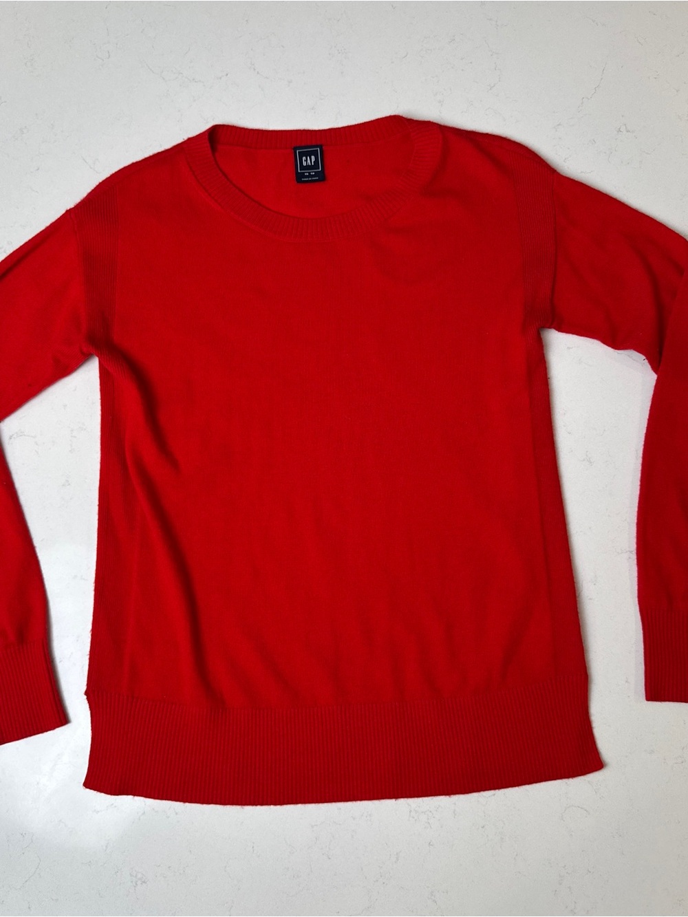 GAP Red Crewneck Sweater